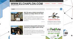 Desktop Screenshot of elchaplon.com