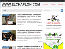 Tablet Screenshot of elchaplon.com